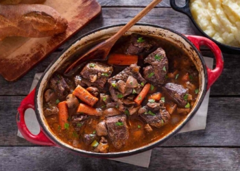 Boeuf bourguignon recept