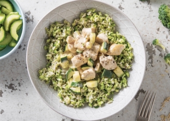 Broccolirijst met kip