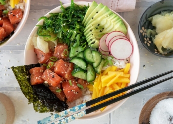 Poké Bowl met zalm