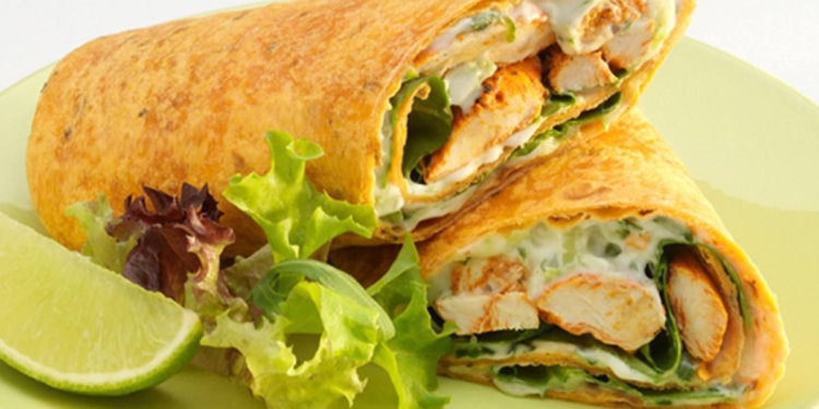Wraps met kip