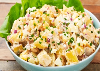 Aardappel salade - Lekker fris en romig