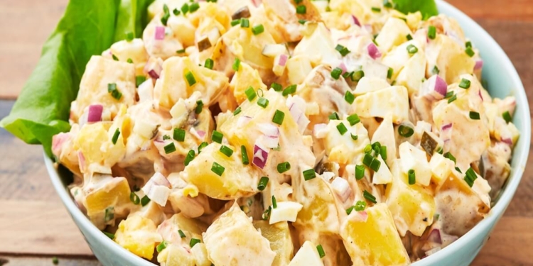 Aardappel salade - Lekker fris en romig