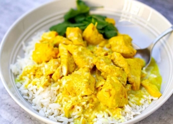 Kip kerrie met rijst